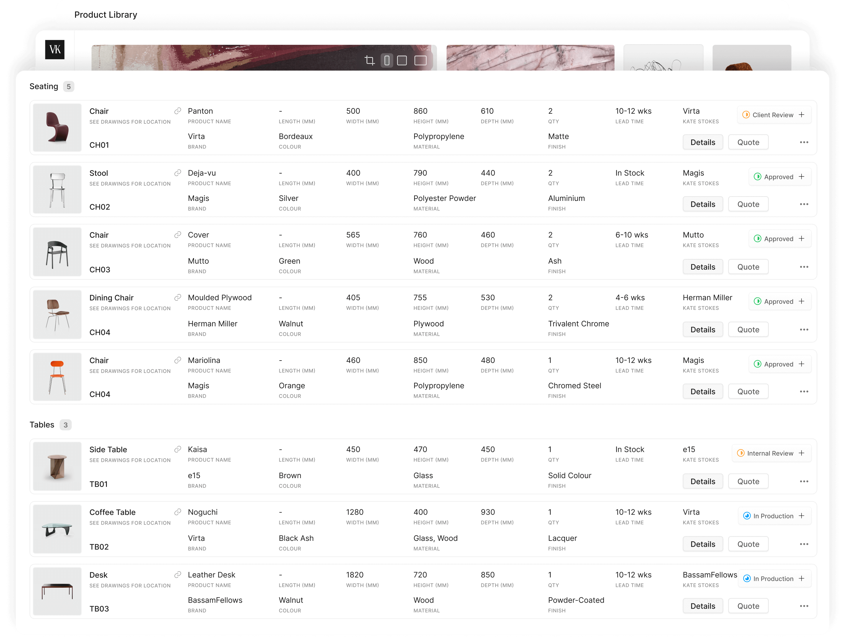 Fixtures Schedule